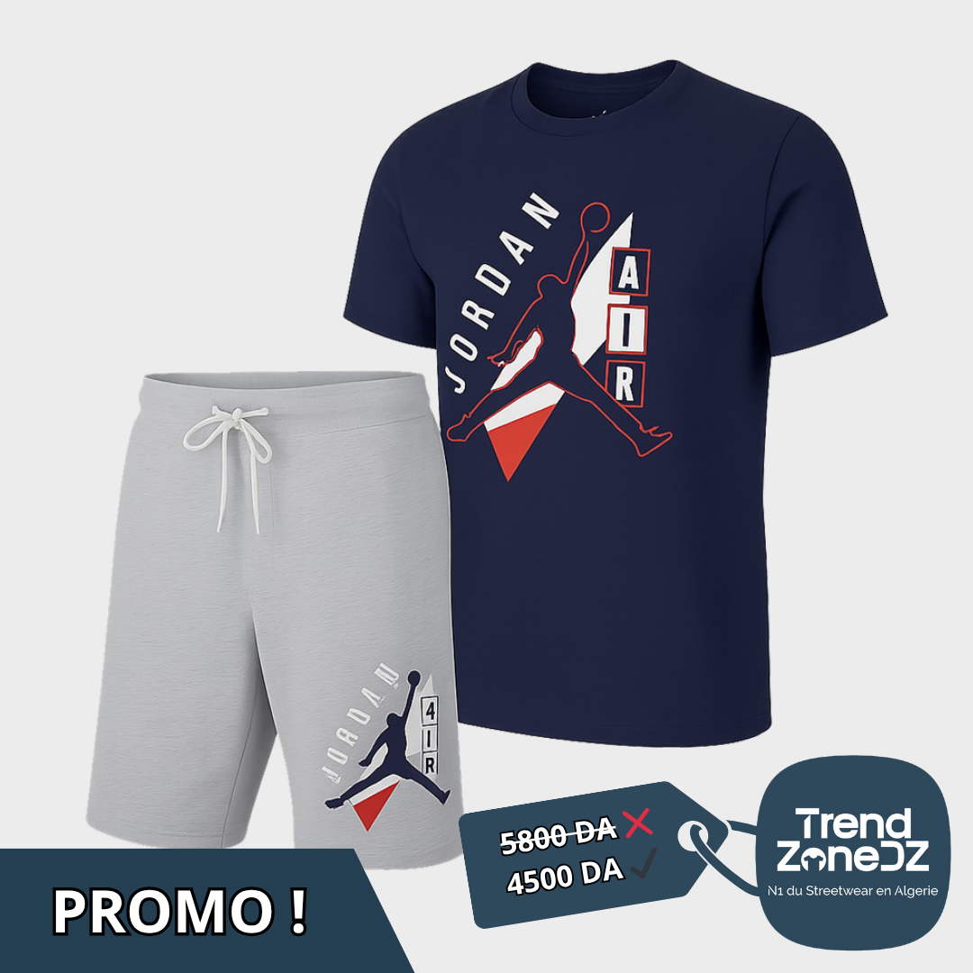 Ensemble d'été : T-shirt + short JRDN - Image 2